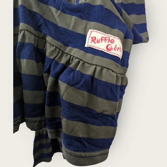 🤎5/$25🤎 Ruffle Gurl Striped Lounge Pants - Picture 2 of 4